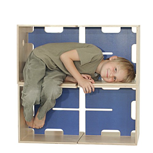 Max in the Box - Bureau enfant cube - Bleu
